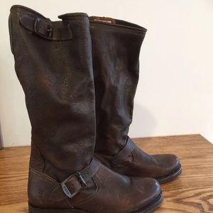 Frye Shoes - Frye Veronica Slouch Boot in Buffalo Leather Frye Shoes - Frye Veronica Slouch Boot in Buffalo Leather